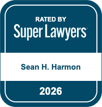Rated by Super Lawyers | Sean H. Harmon - 2026